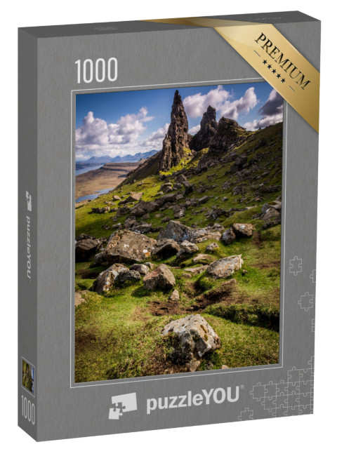 Puzzle 1000 pezzi „Il Vecchio di Storr, Isola di Skye, Scozia“