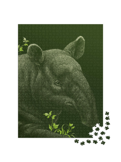 Puzzle 1000 pezzi „Tapiro“