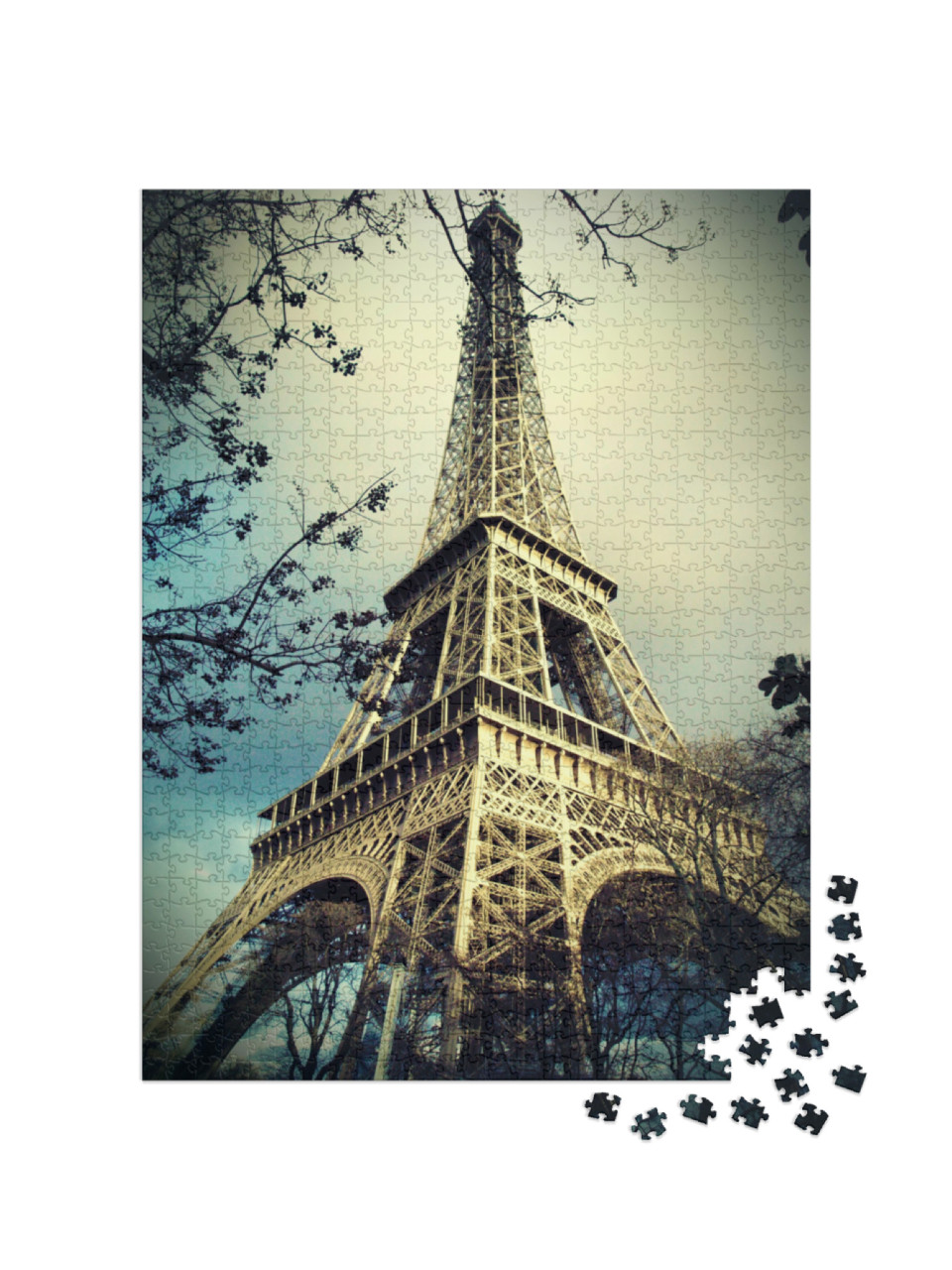 Puzzle 1000 pezzi „Torre Eiffel a Parigi, Francia“