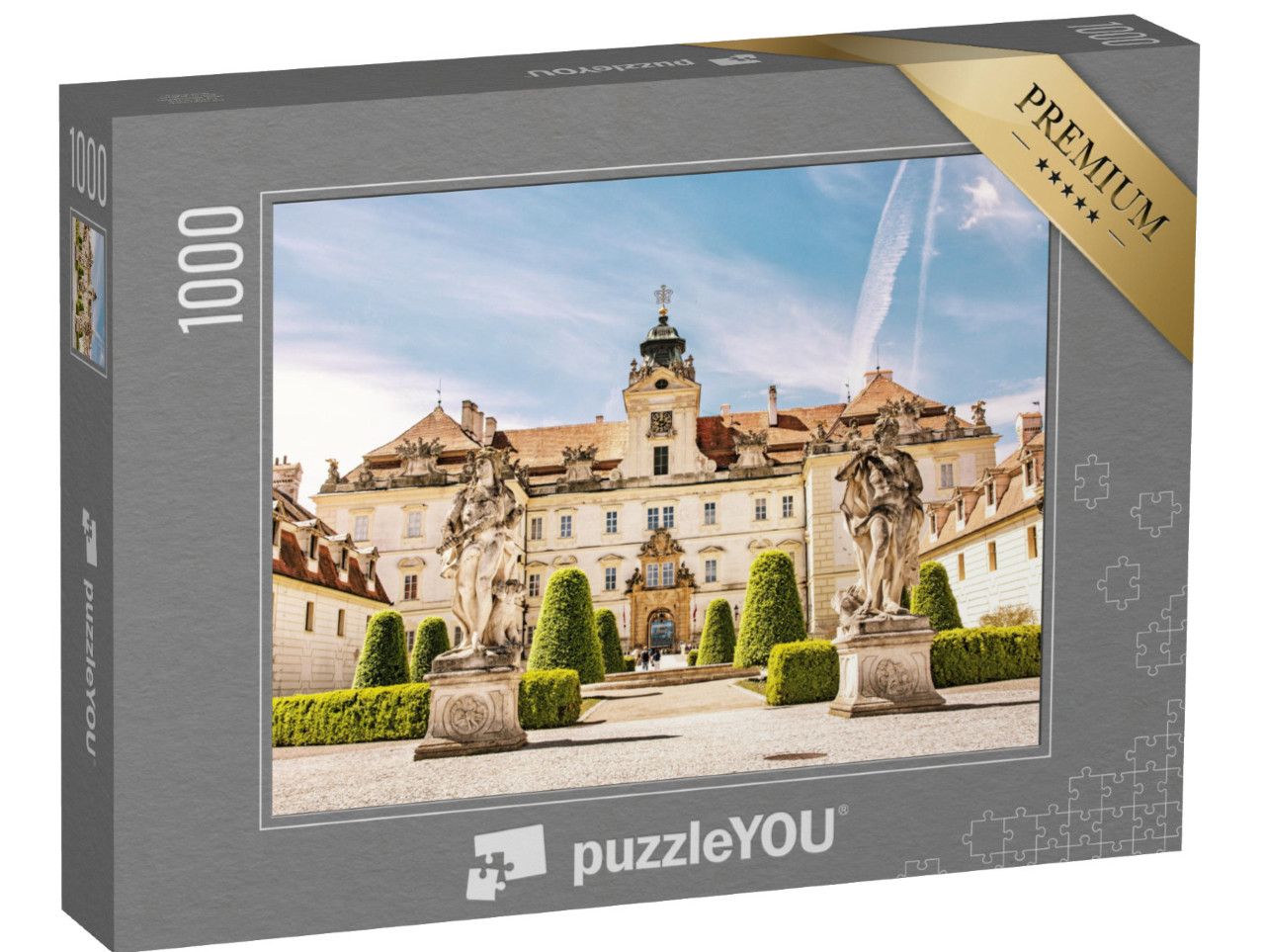 Puzzle 1000 pezzi „Residenze barocche di Valtice, Europa centrale“