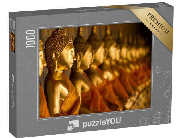 Puzzle 1000 pezzi „Statua del Buddha nel Wat Arun, Bangkok, Thailandia“