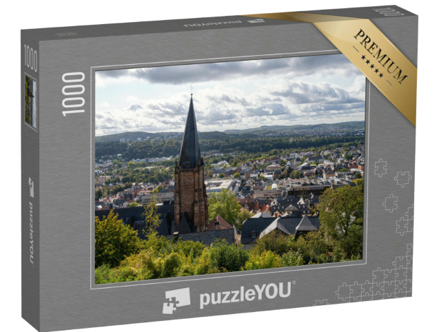 Puzzle 1000 pezzi „Vista su Marburgo“