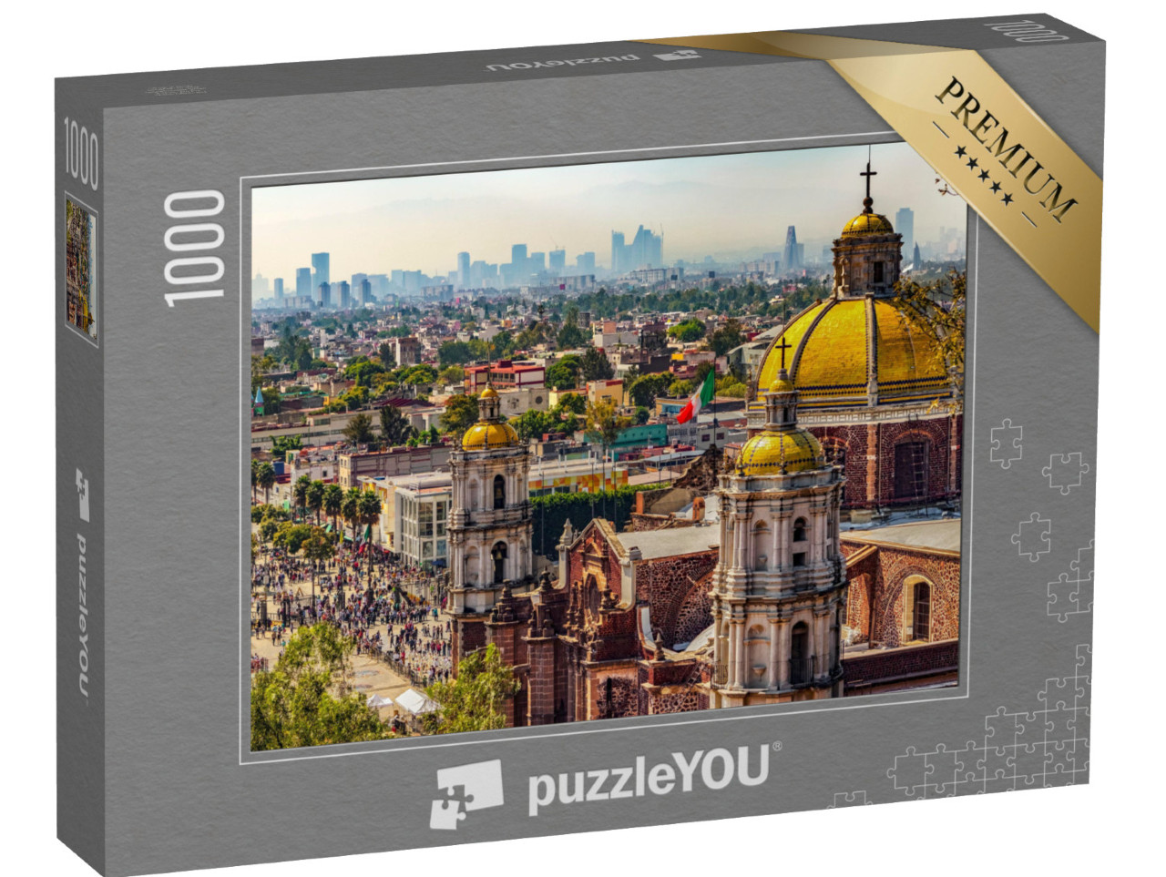 Puzzle 1000 pezzi „Basilica di Nostra Signora di Guadalupe, Città del Messico“