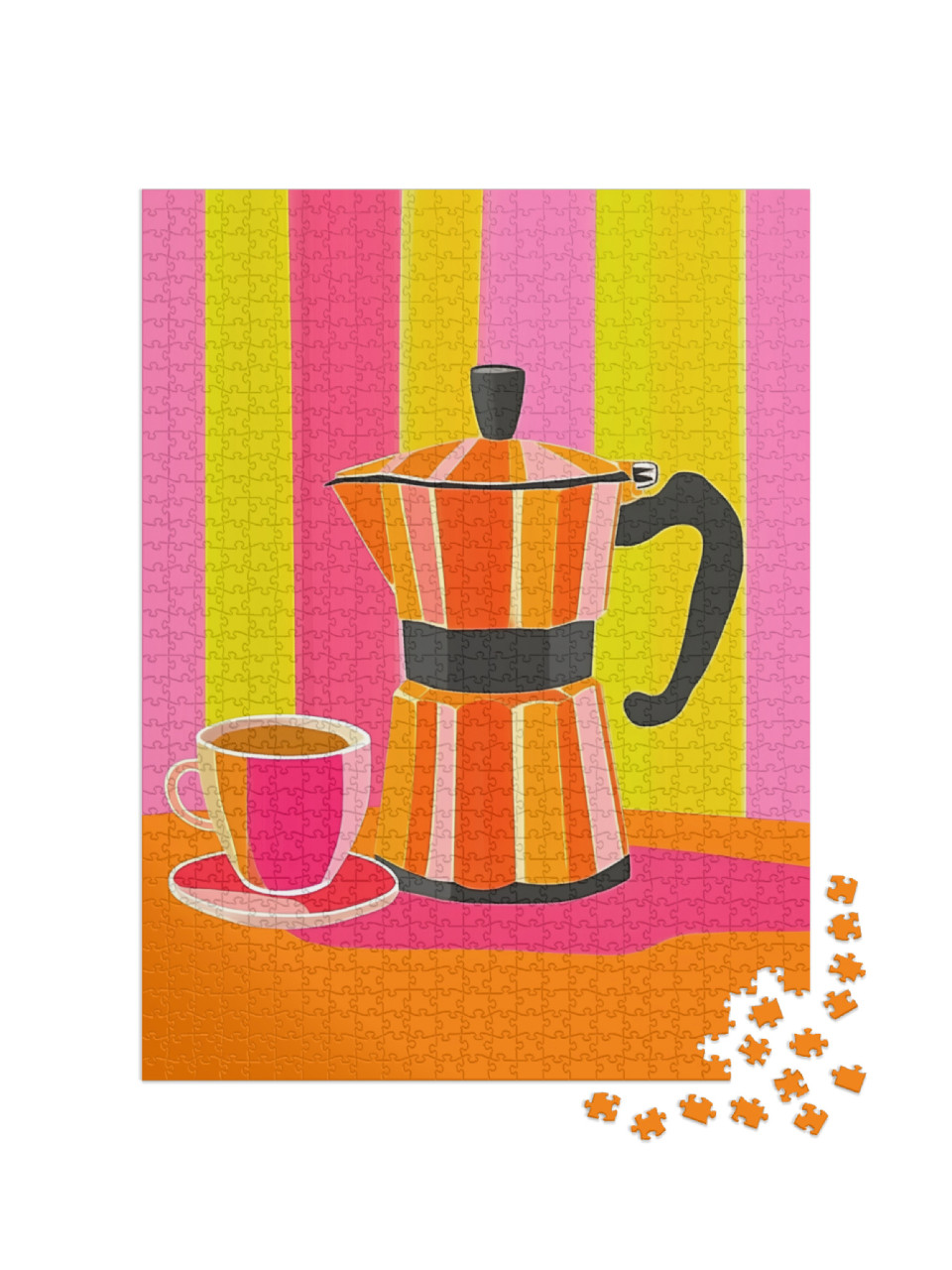Puzzle 1000 pezzi „Amore al caffè“