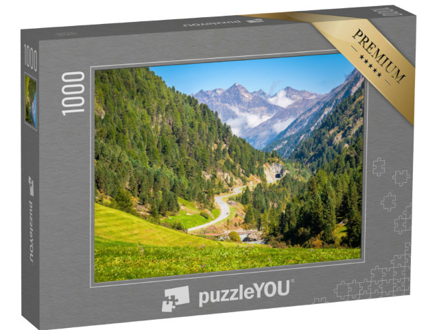 Puzzle 1000 pezzi „Idillio alpinistico“