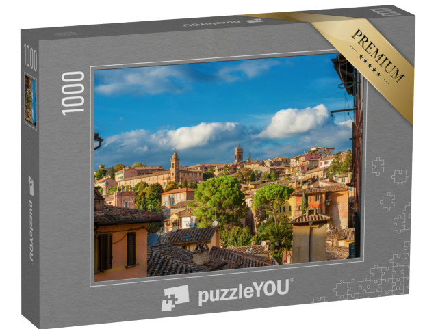 Puzzle 1000 pezzi „Perugia bellissimo centro storico da via Appia“