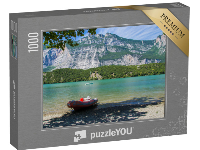 Puzzle 1000 pezzi „Lago di Cavedine, Trento, Italia“