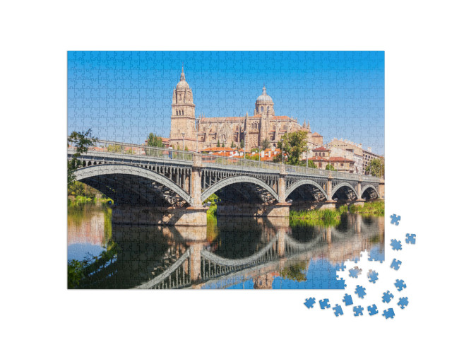 Puzzle 1000 pezzi „Cattedrale di Salamanca, Castiglia Spagna“