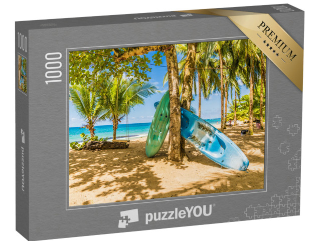 Puzzle 1000 pezzi „Spiaggia di Punta Uva, Costa Rica“