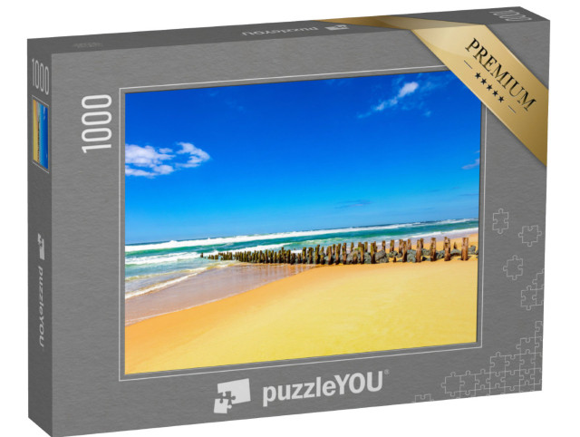 Puzzle 1000 pezzi „Bella vista sulla spiaggia di Seignosse, Francia“