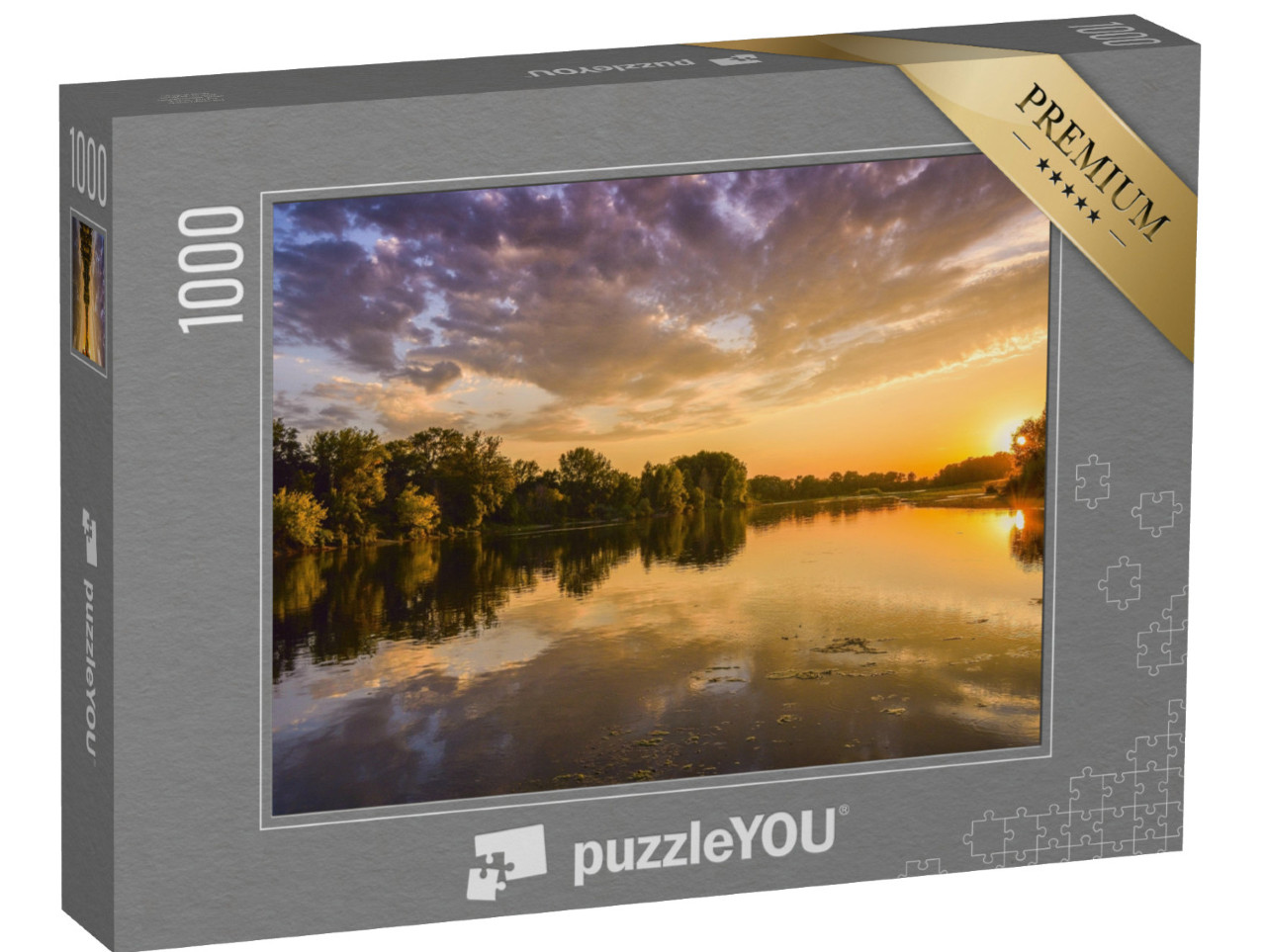 Puzzle 1000 pezzi „La Loira al tramonto“