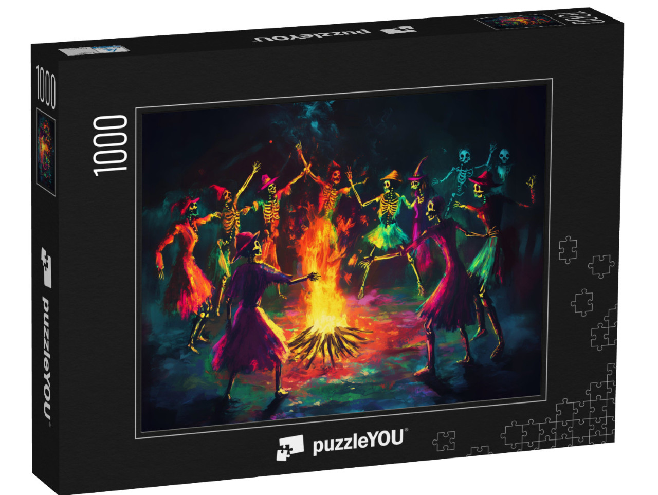 Puzzle 1000 pezzi „Danza degli scheletri“