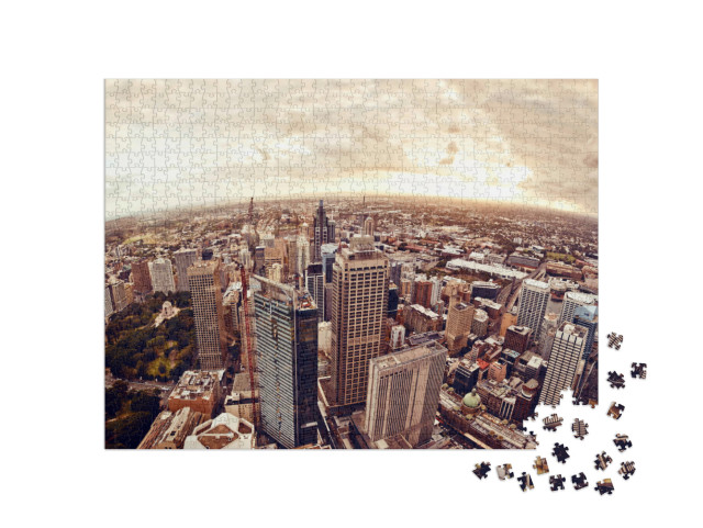Puzzle 1000 pezzi „Sydney al tramonto, Australia“