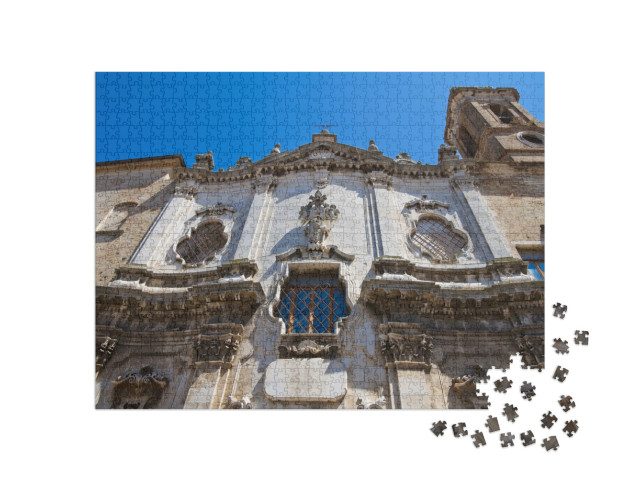 Puzzle 1000 pezzi „Chiesa di San Lorenzo. San Severo. Puglia. Italia.“