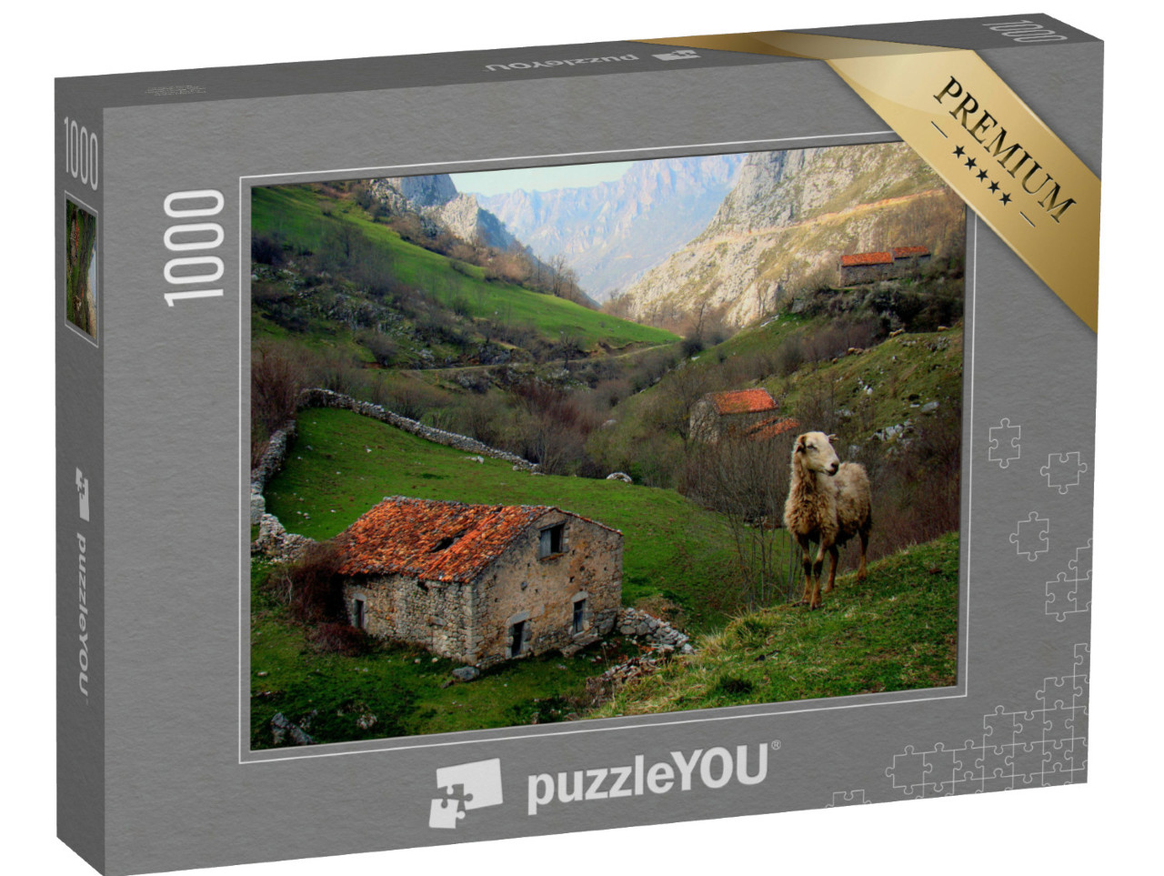 Puzzle 1000 pezzi „Nelle montagne spagnole“