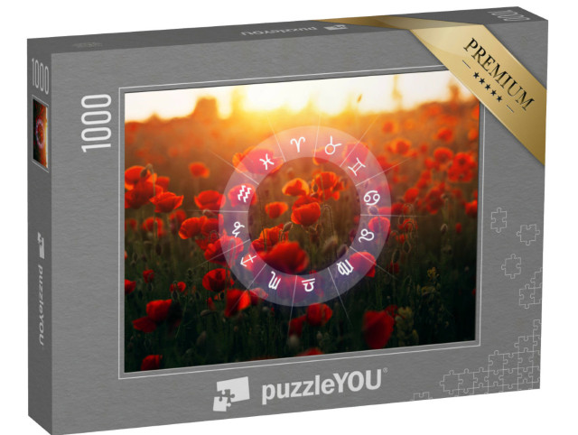 Puzzle 1000 pezzi „Oroscopo Astrologia Segni zodiacali“