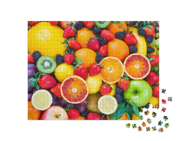 Puzzle 1000 pezzi „Frutta fresca“