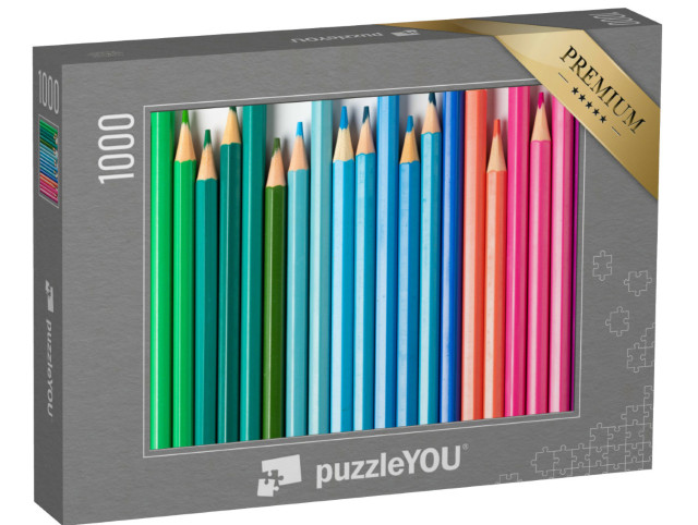 Puzzle 1000 pezzi „Matite colorate“