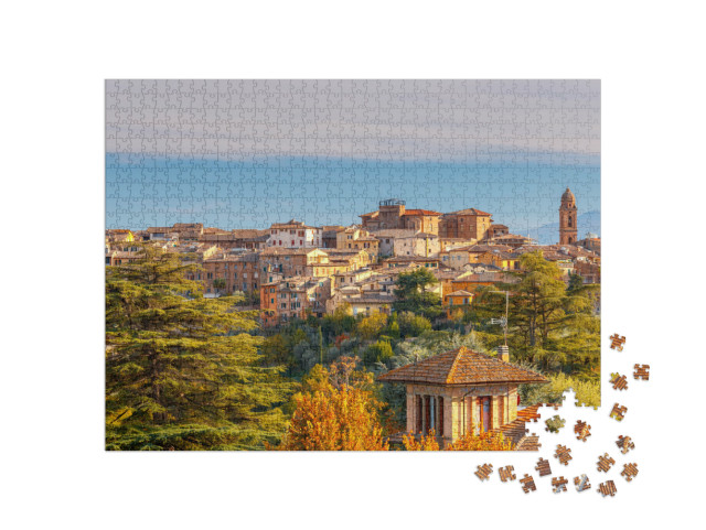 Puzzle 1000 pezzi „Siena. Veduta del centro storico della città.“