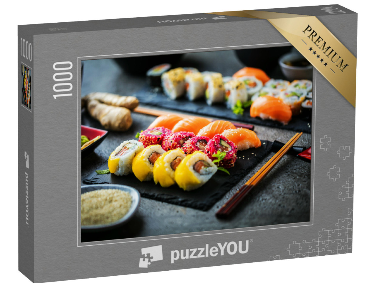 Puzzle 1000 pezzi „Sushi su listelli“