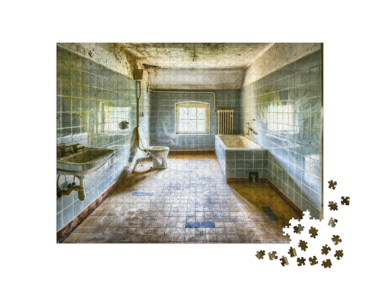 Puzzle 1000 pezzi „Bagno“