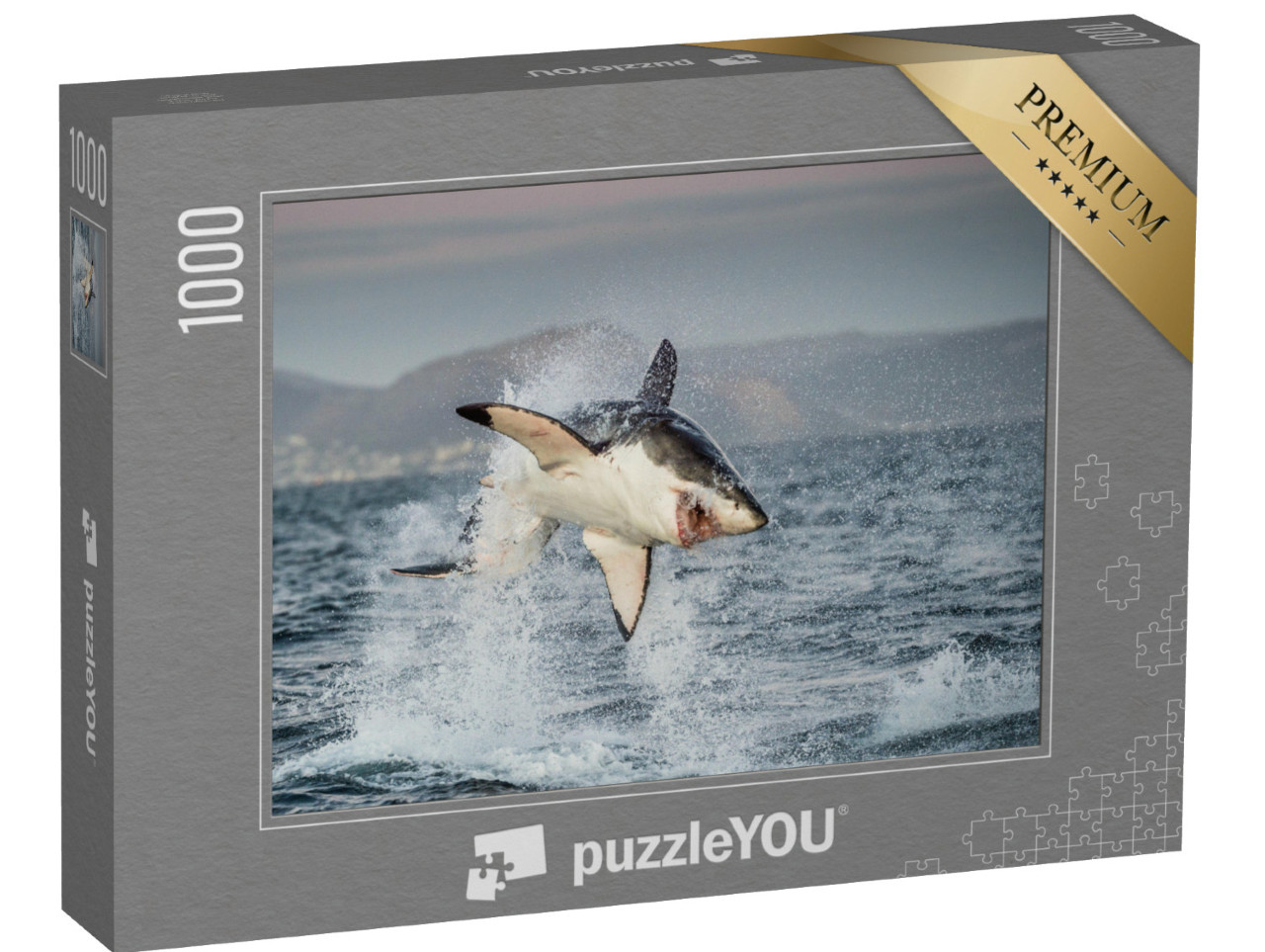 Puzzle 1000 pezzi „Squalo bianco“