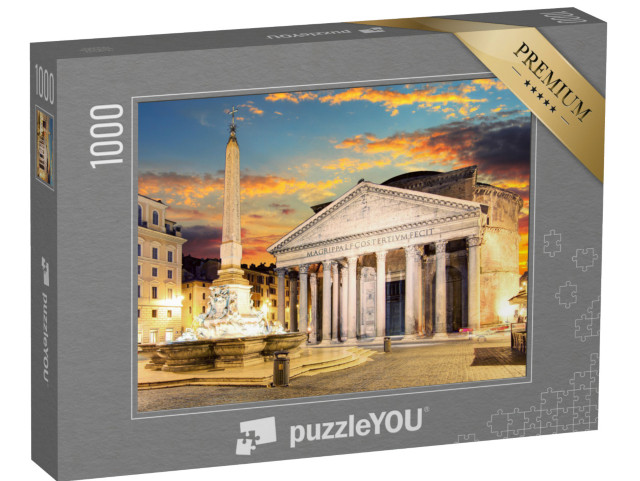 Puzzle 1000 pezzi „Roma: il Pantheon“