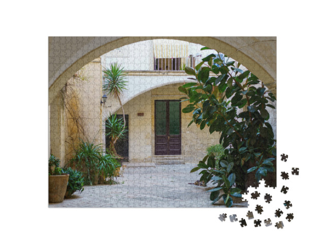 Puzzle 1000 pezzi „Lecce, Puglia, Italia: esterni di edifici storici“