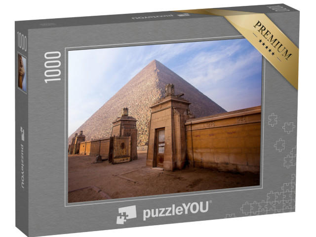 Puzzle 1000 pezzi „Le piramidi di Giza in Egitto“