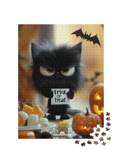 Puzzle 1000 pezzi „LITTLEMONSTERTIME: Halloween Sprinkle“