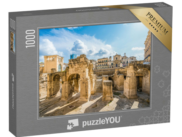 Puzzle 1000 pezzi „Antico anfiteatro romano a Lecce, in Puglia, Italia meridionale“