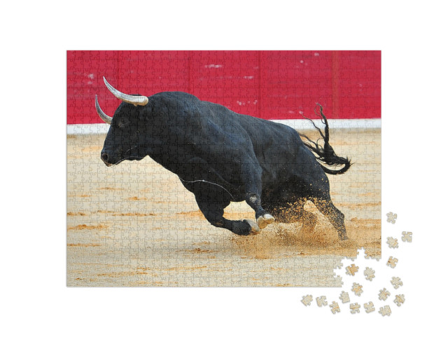 Puzzle 1000 pezzi „Un toro“