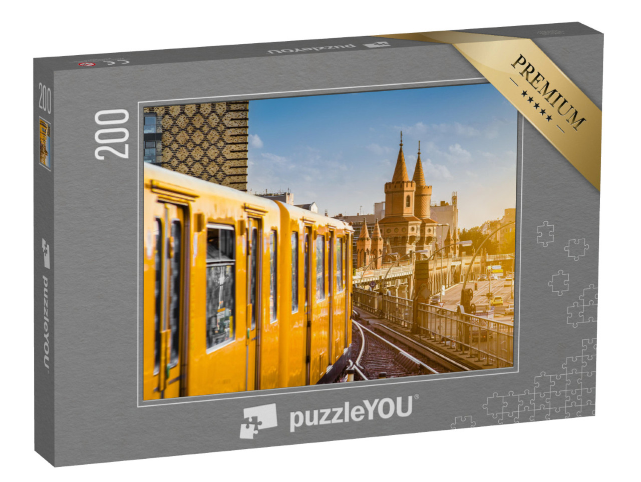 Puzzle 200 pezzi „I berlinesi attraverso Friedrichshain-Kreuzberg“