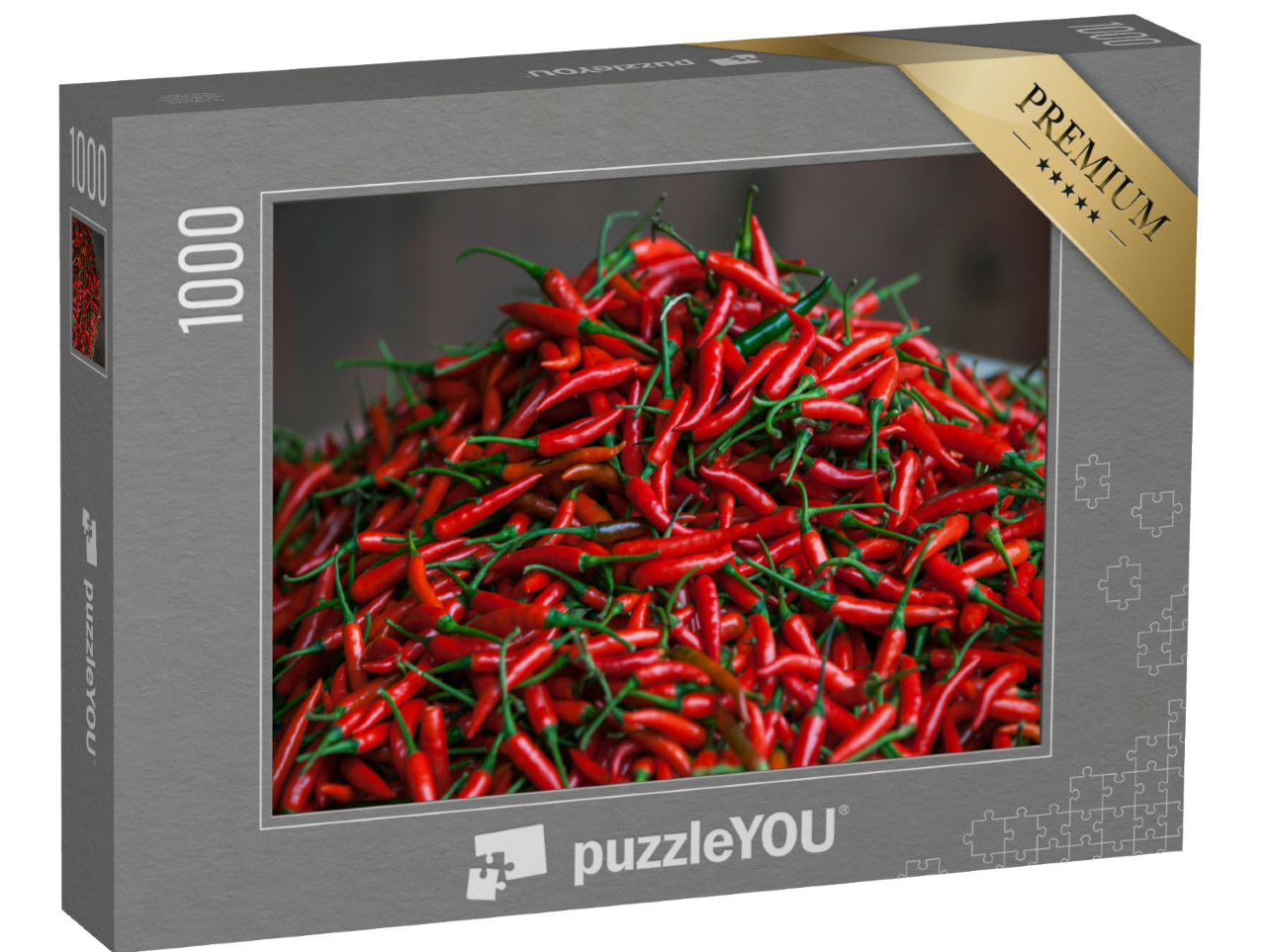 Puzzle 1000 pezzi „Peperoncini freschi piccanti“