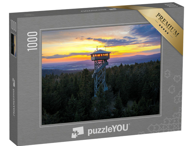 Puzzle 1000 pezzi „Torre dell'Oberpfalz, distretto di Tirschenreuth“