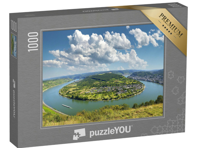 Puzzle 1000 pezzi „Il villaggio del vino Boppard sul Reno“