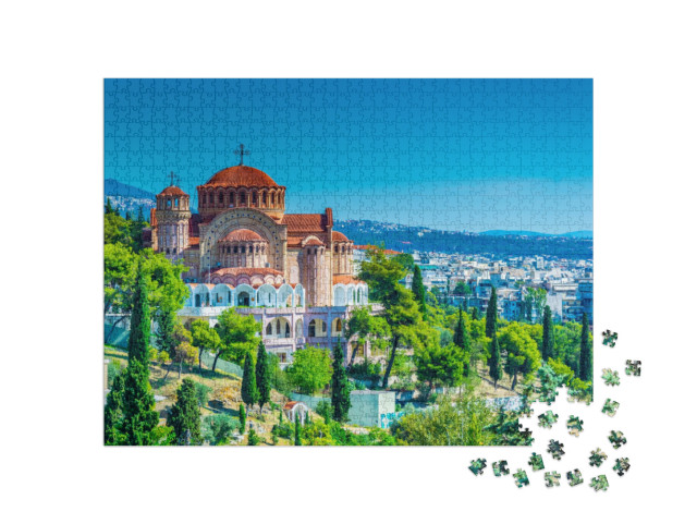 Puzzle 1000 pezzi „Cattedrale di San Paolo, Salonicco, Grecia“