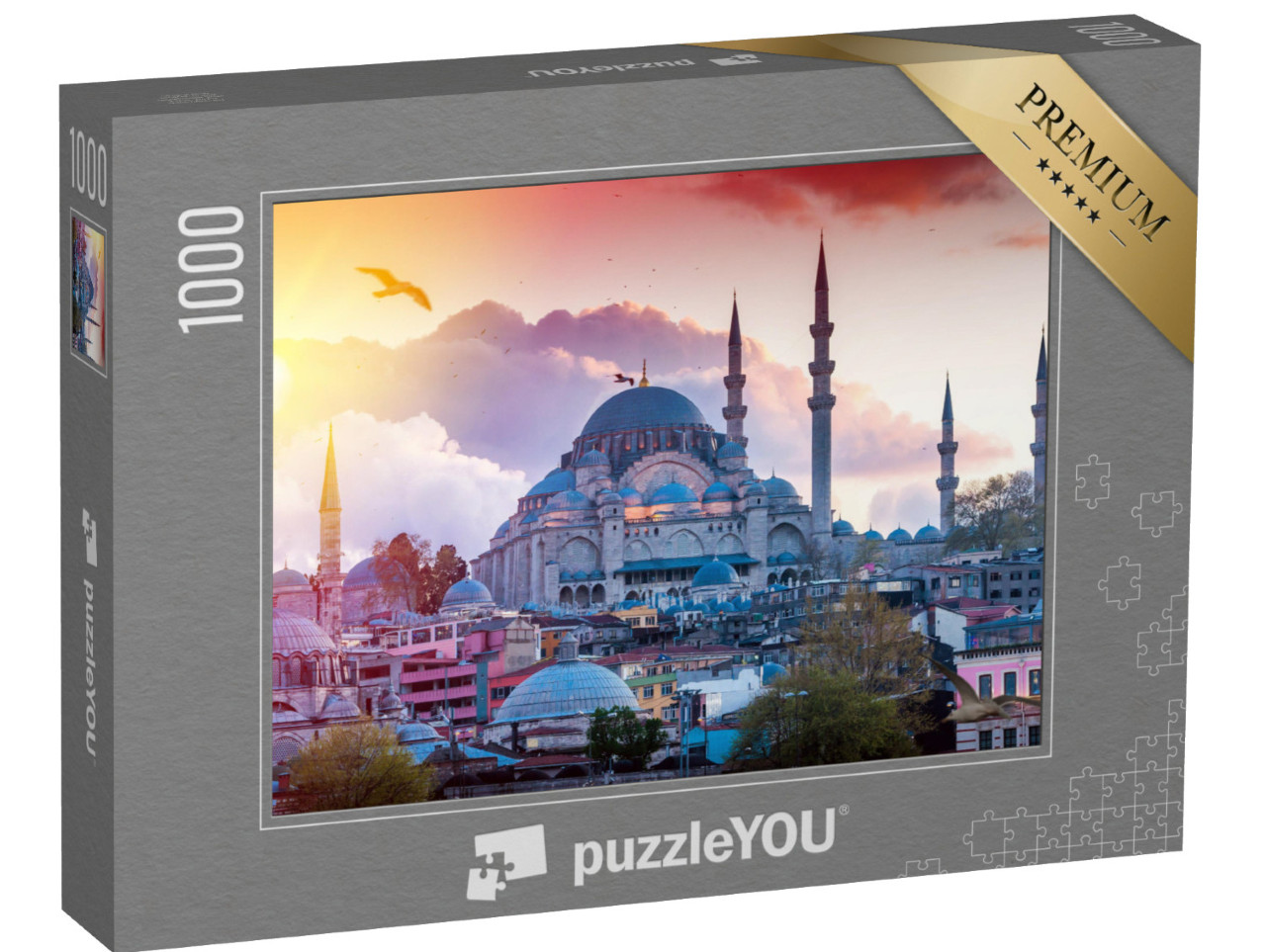 Puzzle 1000 pezzi „Istanbul, vista della capitale turca“