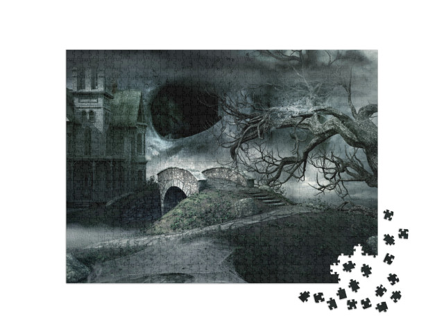 Puzzle 1000 pezzi „Casa abbandonata“