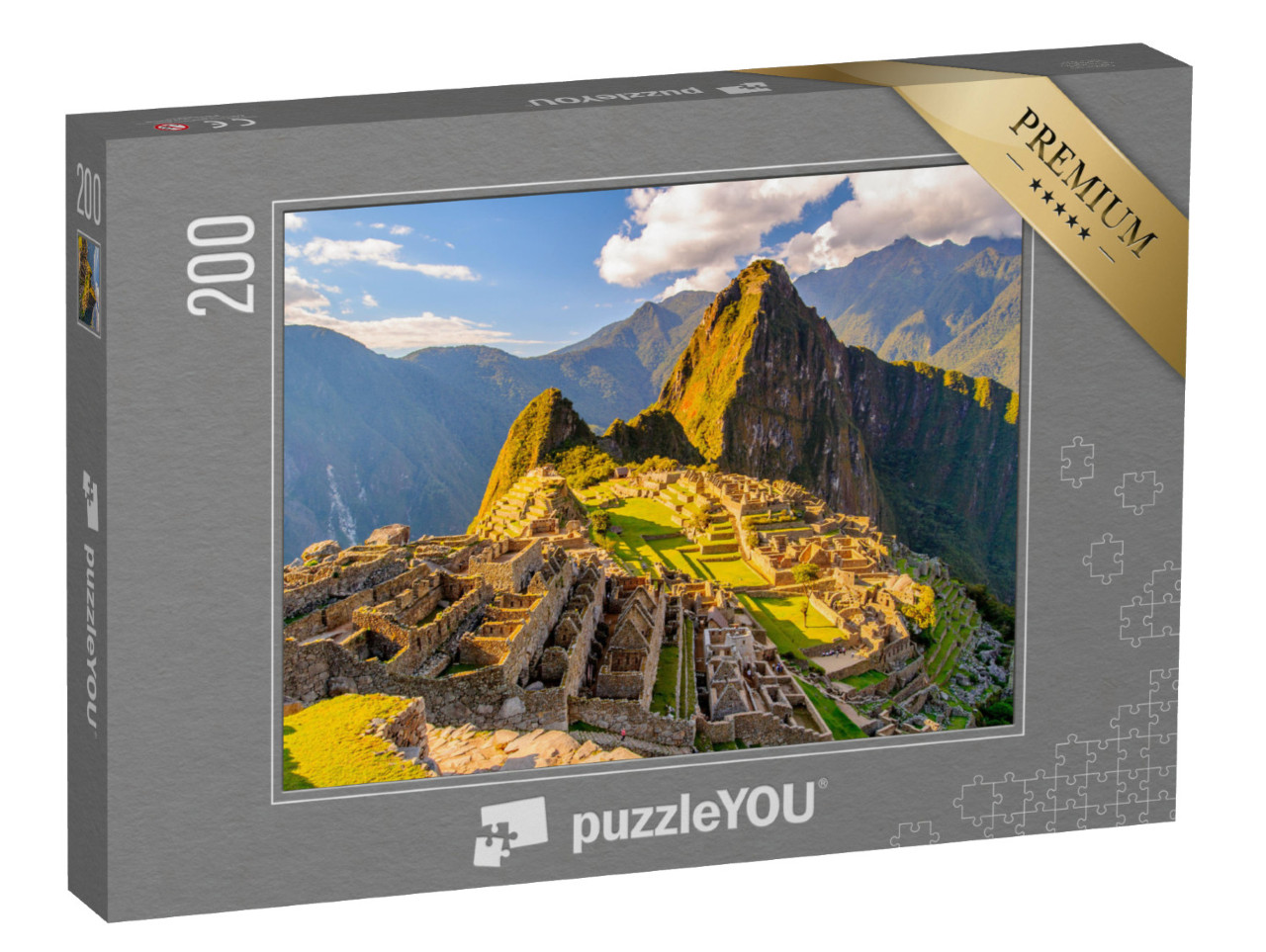 Puzzle 200 pezzi „Perù, Sud America: Machu Picchu, patrimonio mondiale dell'UNESCO“