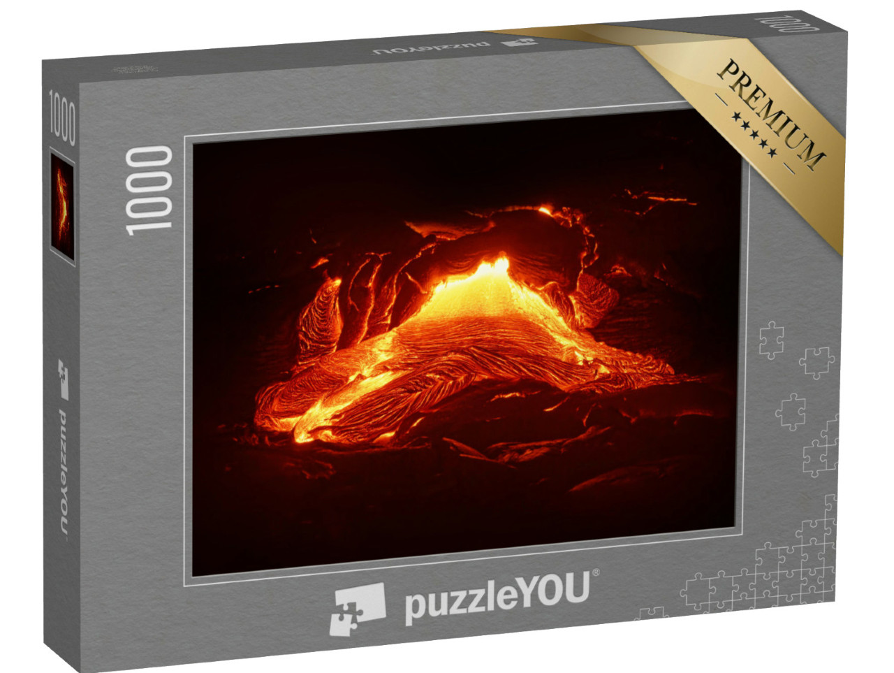 Puzzle 1000 pezzi „Flusso lavico attivo“