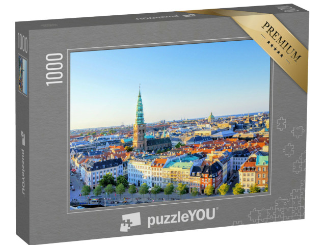 Puzzle 1000 pezzi „Paesaggio di Copenaghen, Danimarca“