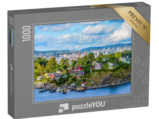 Puzzle 1000 pezzi „Oslo, una città sul fiordo“