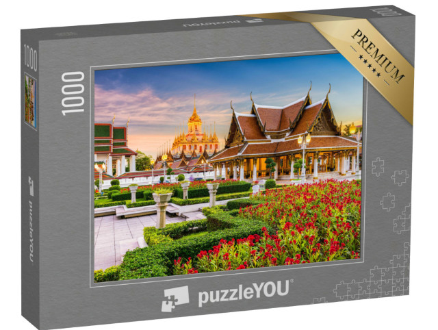 Puzzle 1000 pezzi „Il tempio Wat Ratchanatdaram a Bangkok, Thailandia“