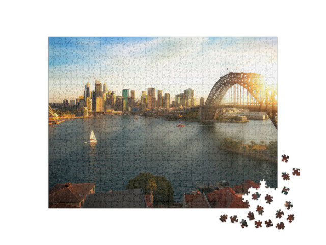 Puzzle 1000 pezzi „Vista panoramica di Sydney“