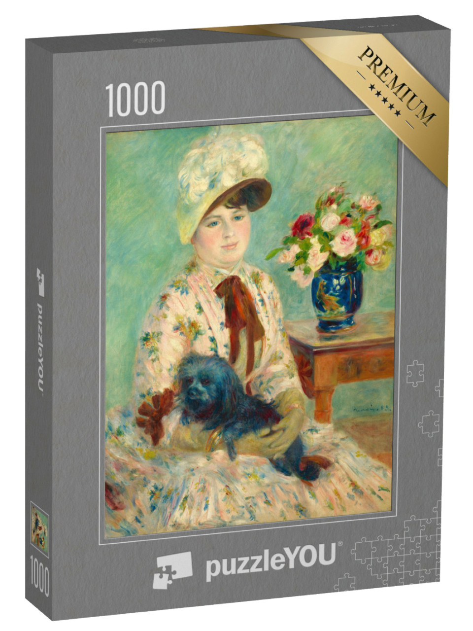 Puzzle 1000 pezzi „Auguste Renoir - Mlle Charlotte Berthier“