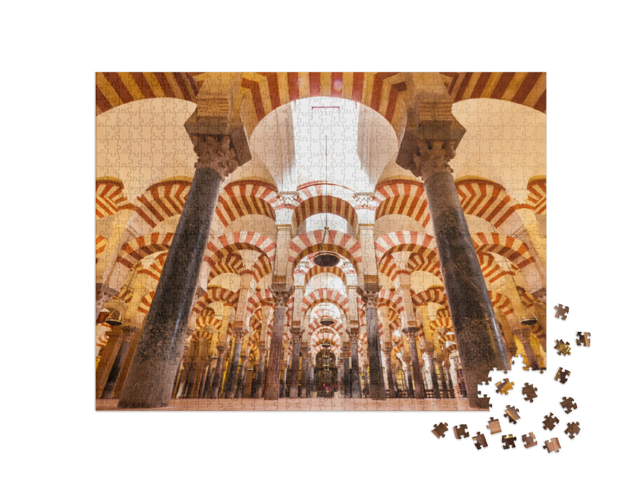 Puzzle 1000 pezzi „Cattedrale ed ex Grande Moschea di Cordova“