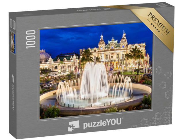 Puzzle 1000 pezzi „Il Casinò di Monte Carlo, simbolo di Monaco“