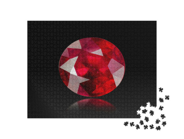 Puzzle 1000 pezzi „Rubino rosso“