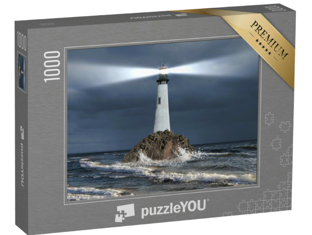 Puzzle 1000 pezzi „Faro in azione“